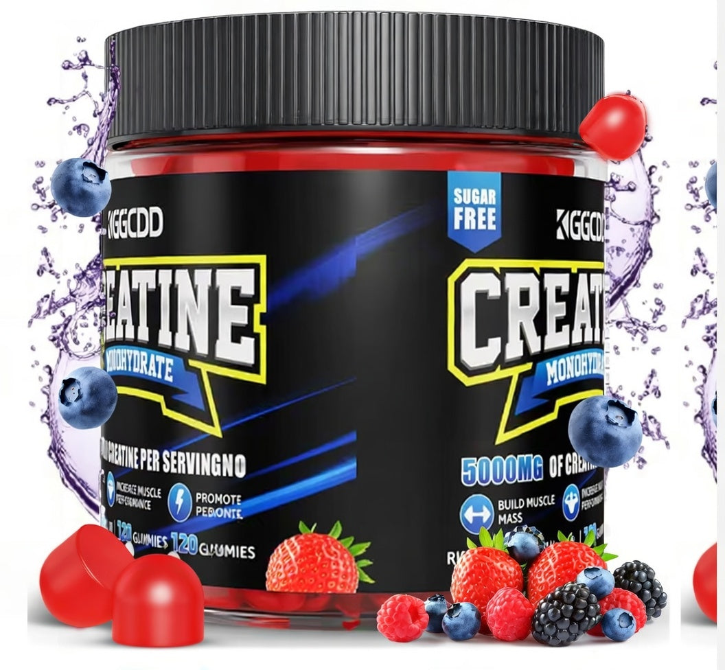 Creatine Monohydrate Gummies Free Sugar